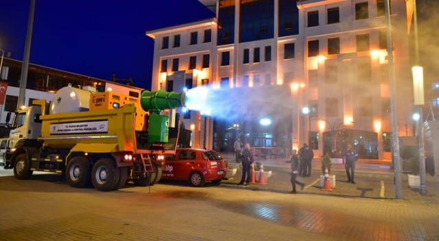 Virüs avcısı Covid-19 SAVAR Ankara sokaklarında