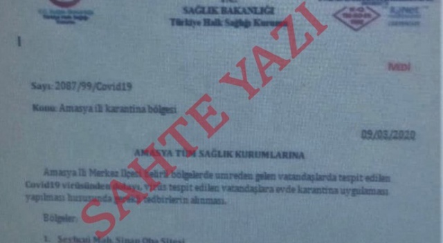 Yalan koronavirüs paylaşımına suç duyurusu Yalan koronavirüs paylaşımına suç duyurusu