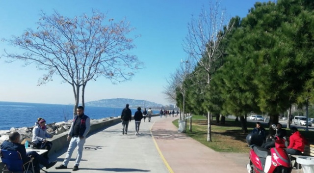 Zabıtalardan sahilde mangal denetimi Zabıtalardan sahilde mangal denetimi