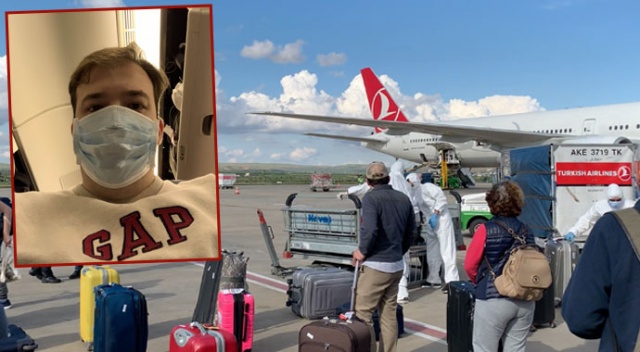 ABD'den Gaziantep'e getirilen genç, karantina günlerini anlattı ABD'den Gaziantep'e getirilen genç, karantina günlerini anlattı