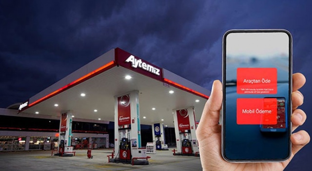 Akaryakıt alımında temassız mobil ödeme Akaryakıt alımında temassız mobil ödeme