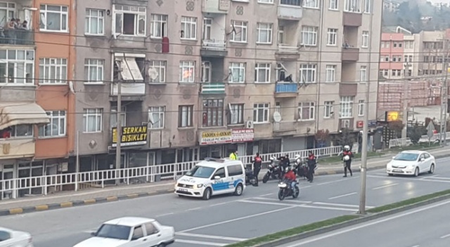 Ceza yememek için motosikleti bırakıp kaçtı Ceza yememek için motosikleti bırakıp kaçtı