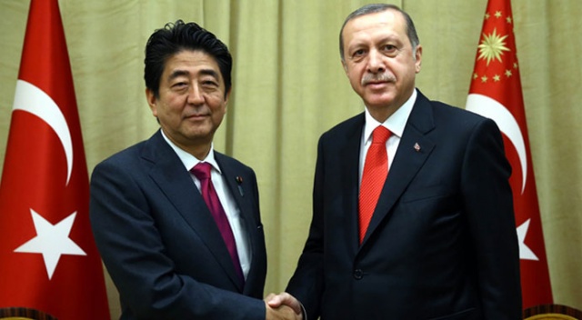 Cumhurbaşkanı Erdoğan, Japonya Başbakanı Abe ile telefonda görüştü