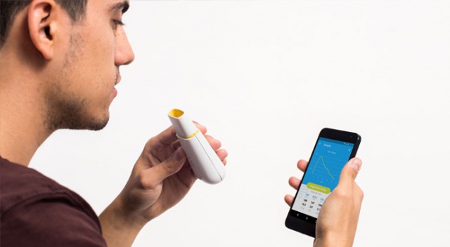 Evde akciğer fonksiyon testi cihazı