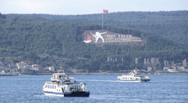 Gökçeada’ya tüm feribot seferleri iptal edildi Gökçeada’ya tüm feribot seferleri iptal edildi