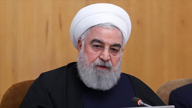 İran Cumhurbaşkanı Ruhani: "Korona virüs ile mücadelede akıllı geri dönüş aşamasına geçeceğiz" İran Cumhurbaşkanı Ruhani: "Korona virüs ile mücadelede akıllı geri dönüş aşamasına geçeceğiz"