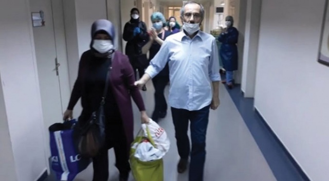 Kalbi durmuştu, koronavirüsü yenerek taburcu oldu Kalbi durmuştu, koronavirüsü yenerek taburcu oldu