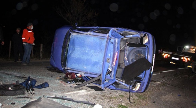 Kastamonu&#039;da trafik kazası: 2 yaralı