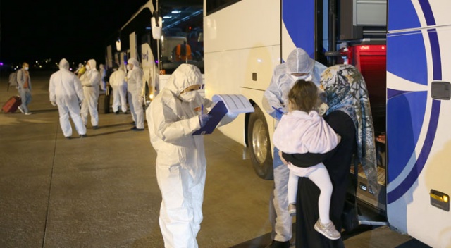 Katar&#039;dan getirilen 162 Türk vatandaşı Çankırı&#039;da yurda yerleştirildi