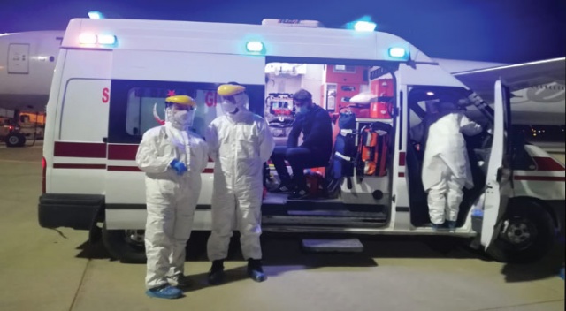 Katar’dan getirilen 292 Türk’ten birisinin ateşi yüksek çıktı