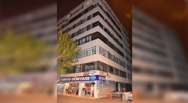 Kayseri'de 7 katlı bina karantinaya alındı Kayseri'de 7 katlı bina karantinaya alındı