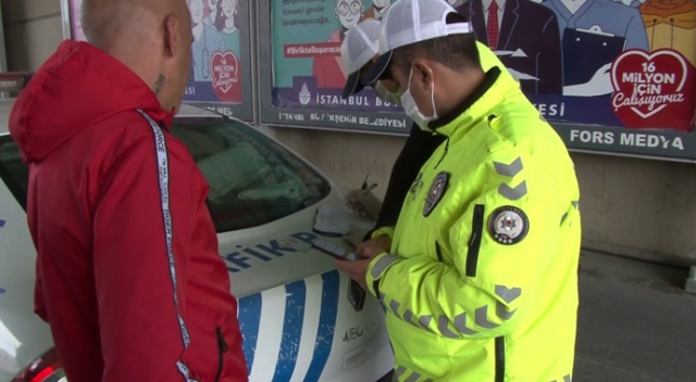 Kısıtlamaya rağmen dışarı çıktı, ceza yedi Kısıtlamaya rağmen dışarı çıktı, ceza yedi