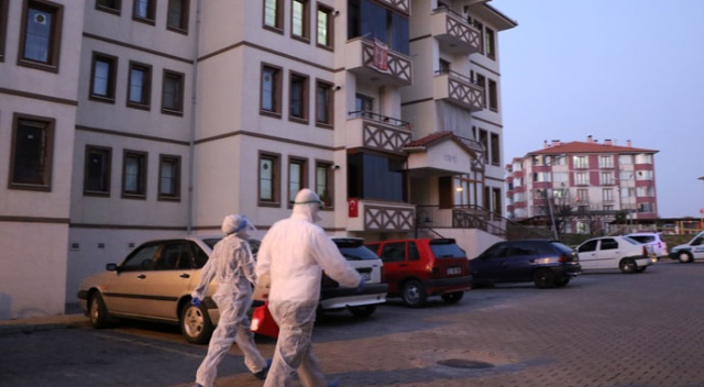 Koronavirüs çıkan site karantinaya alındı Koronavirüs çıkan site karantinaya alındı