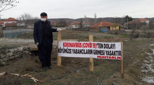 Koronavirüs vakası olmayan köylerine giriş yasağı koydular
