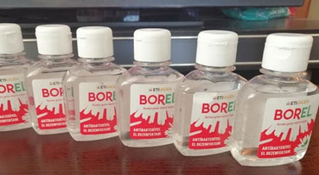 Koronavirüse karşı ‘bor’lu dezenfektan Koronavirüse karşı ‘bor’lu dezenfektan