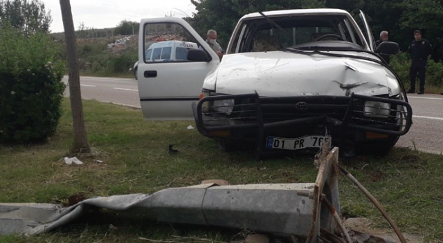 Kozan’da trafik kazası: 1 yaralı Kozan’da trafik kazası: 1 yaralı
