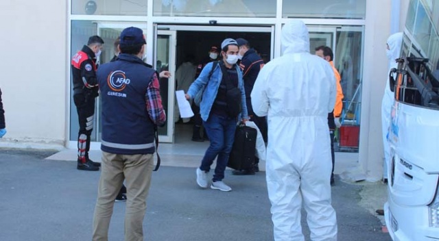 Kuveyt’ten Giresun'a gelen Türk vatandaşlarının karantina süreci tamamlandı Kuveyt’ten Giresun'a gelen Türk vatandaşlarının karantina süreci tamamlandı