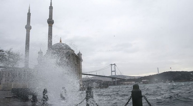 Marmara Bölgesinde fırtına bekleniyor Marmara Bölgesinde fırtına bekleniyor