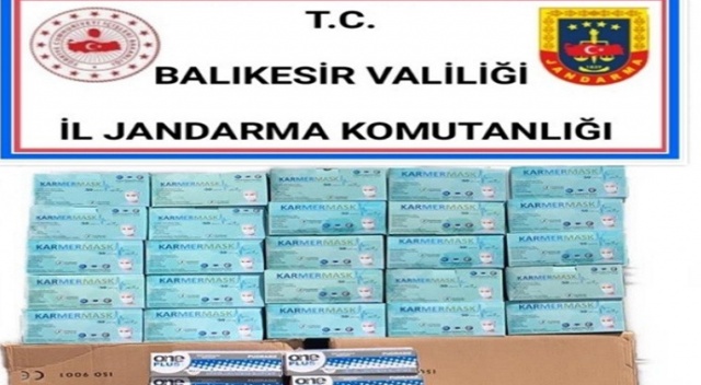 Maske stokçusu yakalandı