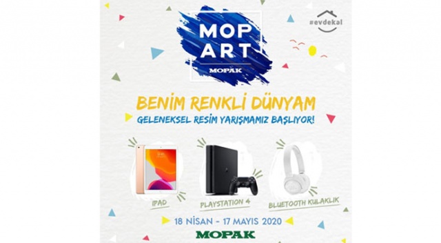 MopArt resim yarışması başladı MopArt resim yarışması başladı