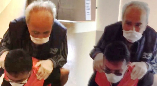 Muharrem amcanın yardımına 'vefa ekibi' koştu