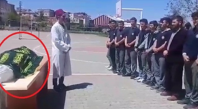 Patpat kazasında hayatını kaybetmişti, cenaze provası görüntüleri ortaya çıktı