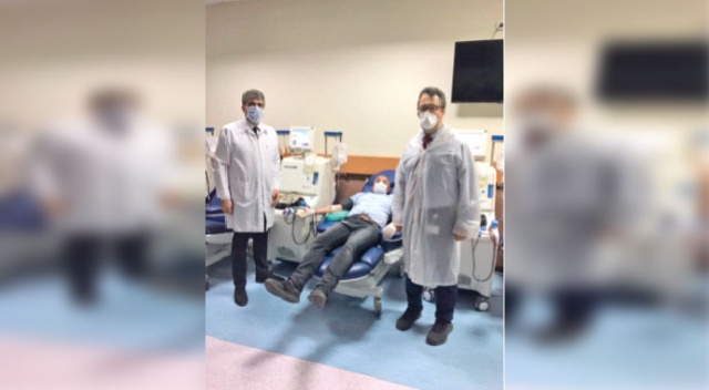 Plazma verilen hastalar iyileşiyor Plazma verilen hastalar iyileşiyor