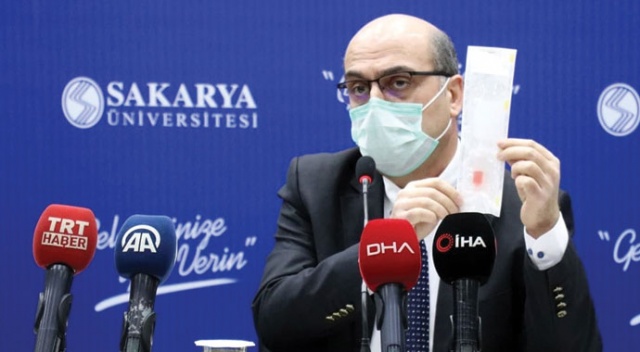 Sakarya'da yerli ve milli koronavirüs örnek alma seti geliştirildi