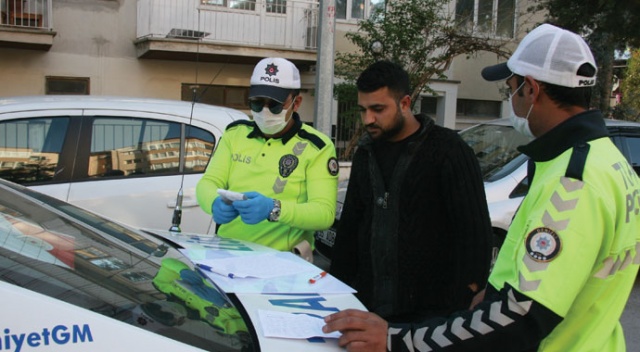 Sokağa çıkma yasağını delen trafik magandası polis kovalamacasında yakalandı
