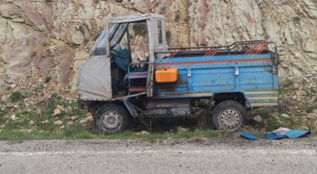 Şuhut'ta patpat kazası: 1 ağır yaralı