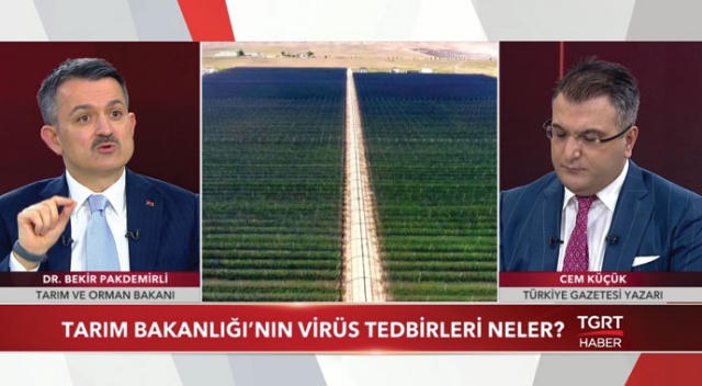 Tarım ve Orman Bakanı Pakdemirli: Aşı ile ilgili ciddi çalışmalar yapıyoruz