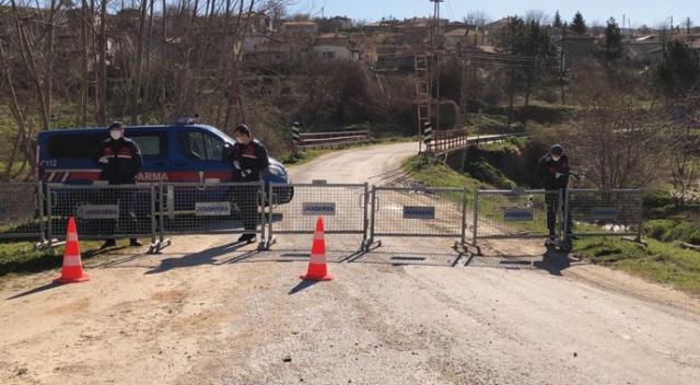 Trakya’da karantinaya alınan ilk köy