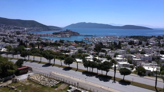 Turizmin cenneti Bodrum havadan görüntülendi Turizmin cenneti Bodrum havadan görüntülendi