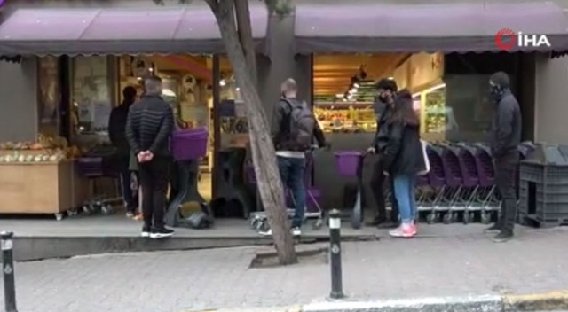 Yasağa sayılı saatler kala alışverişini yapan vatandaştan pes dedirten savunma
