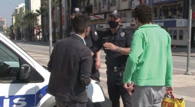 Yasağı delip sokağa çıktı, ceza kesilince ‘mağdurum’ dedi