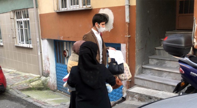 Yeni doğum yapmış anne ve çocuğunun yardımına polis koştu