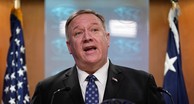 ABD Dışişleri Bakanı Pompeo'dan Türkiye'ye ikinci teşekkür ABD Dışişleri Bakanı Pompeo'dan Türkiye'ye ikinci teşekkür