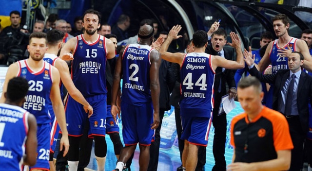Anadolu Efes: Ülkemizi başarıyla temsil ettik Anadolu Efes: Ülkemizi başarıyla temsil ettik