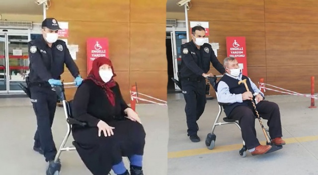 Babaannesi ve dedesini darp etti yetmedi paralarını alıp gitti