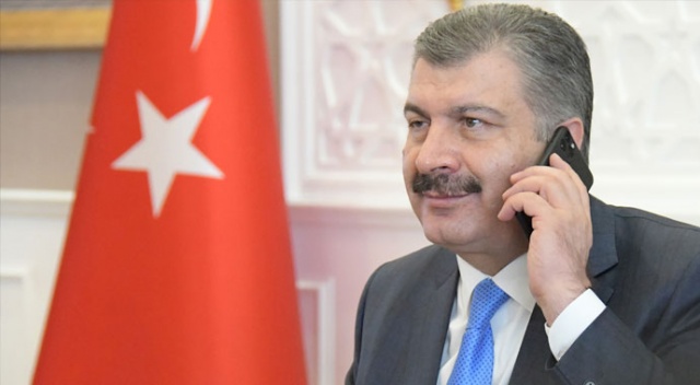 Bakan Koca, ABD'li mevkidaşı Azar ile görüştü Bakan Koca, ABD'li mevkidaşı Azar ile görüştü