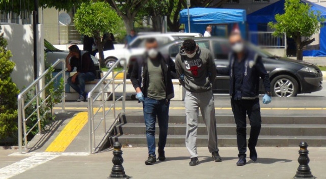 Bebeğini rehin alan vicdansız baba adliyeye sevk edildi