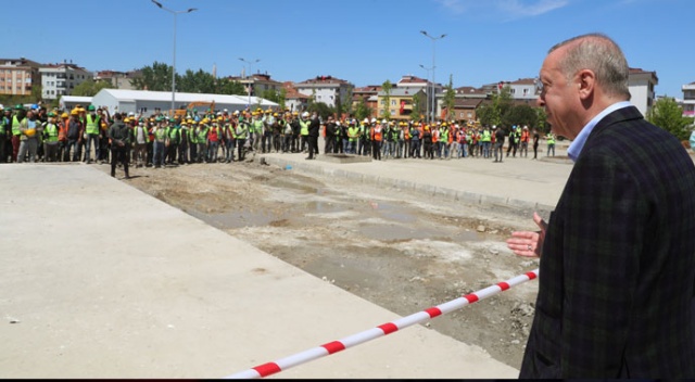 Cumhurbaşkanı Erdoğan, pandemi hastanelerini inceledi