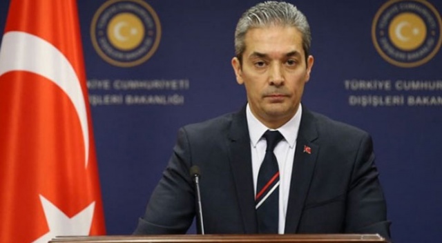 Dışişleri Bakanlığı Sözcüsü Aksoy: Yunanistan rutin uçuşları dramatize ederek gerilimi tırmandırıyor