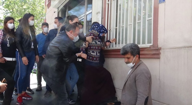 Diyarbakır’da HDP il binası önünde gergin anlar