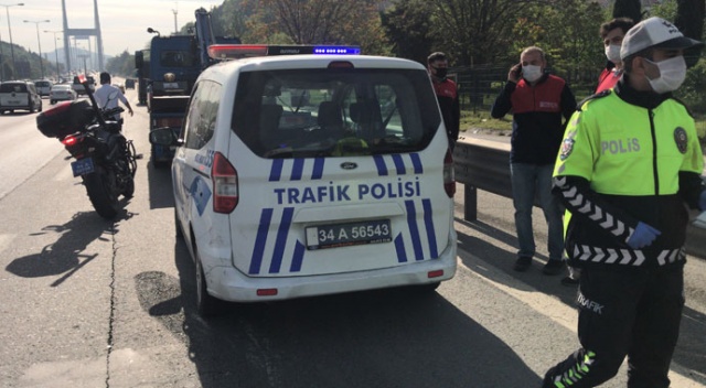 FSM Köprüsü girişinde kaza: 1 ağır yaralı FSM Köprüsü girişinde kaza: 1 ağır yaralı