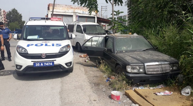 Hurda otomobil içerisinde ölü bulundu Hurda otomobil içerisinde ölü bulundu