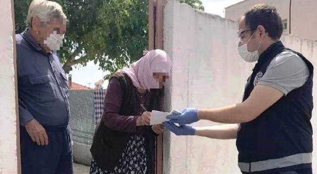 İncirliova’da 580 vatandaşın maaşları evlerinde ödendi