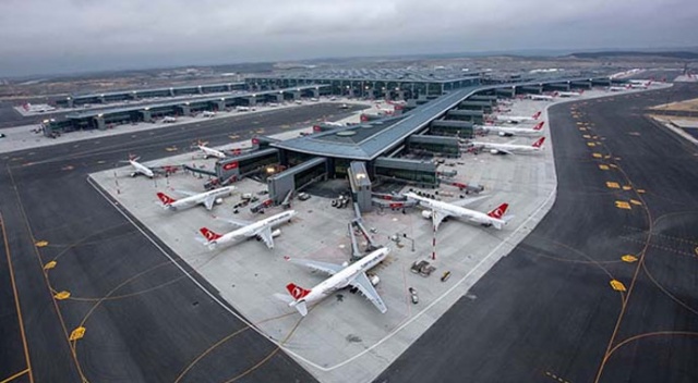 İstanbul Havalimanı'nda uçuşlar için tüm önlemler alındı İstanbul Havalimanı'nda uçuşlar için tüm önlemler alındı
