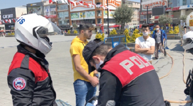 Korona tedbirlerine uymayan  272 bin kişiye işlem yapıldı