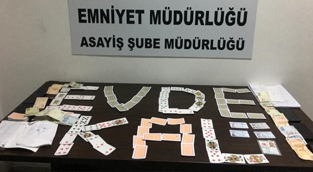 Kumar oynayan 15 kişiye şok baskın